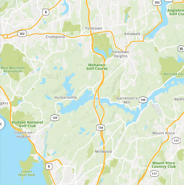 Yorktown, NY Map